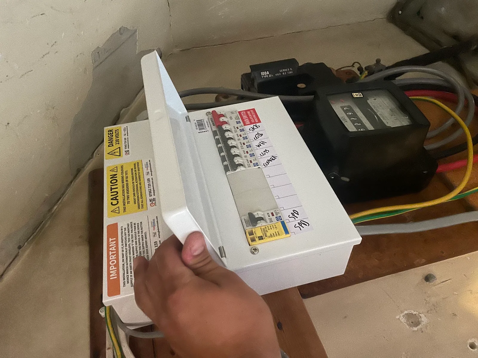 GH Electrical project — Checkatrade gallery