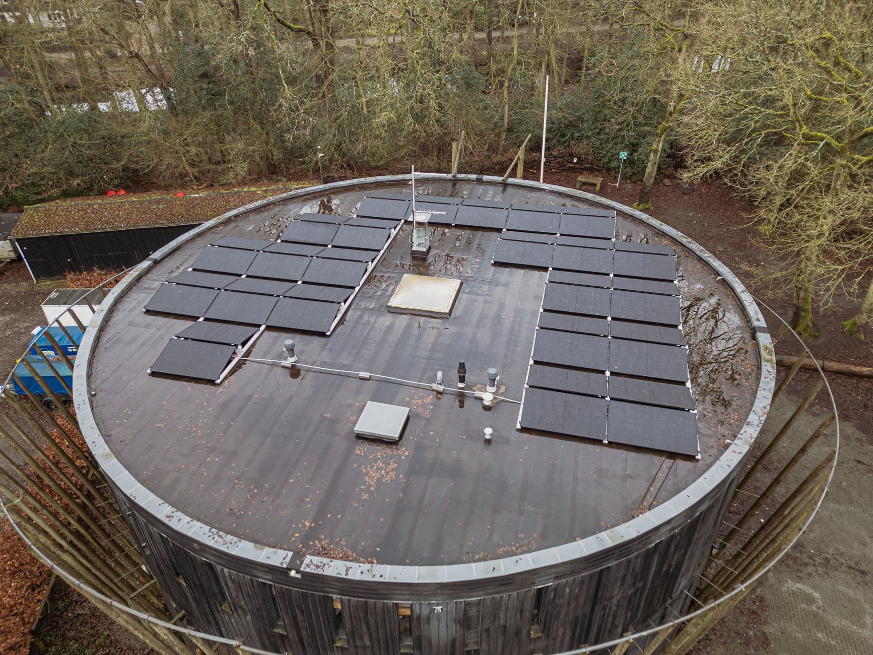 solar battery installation