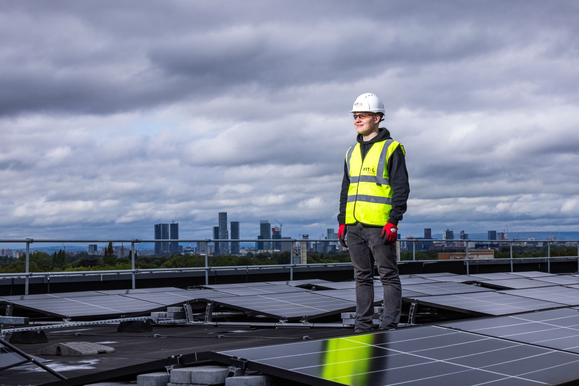solar panel installation